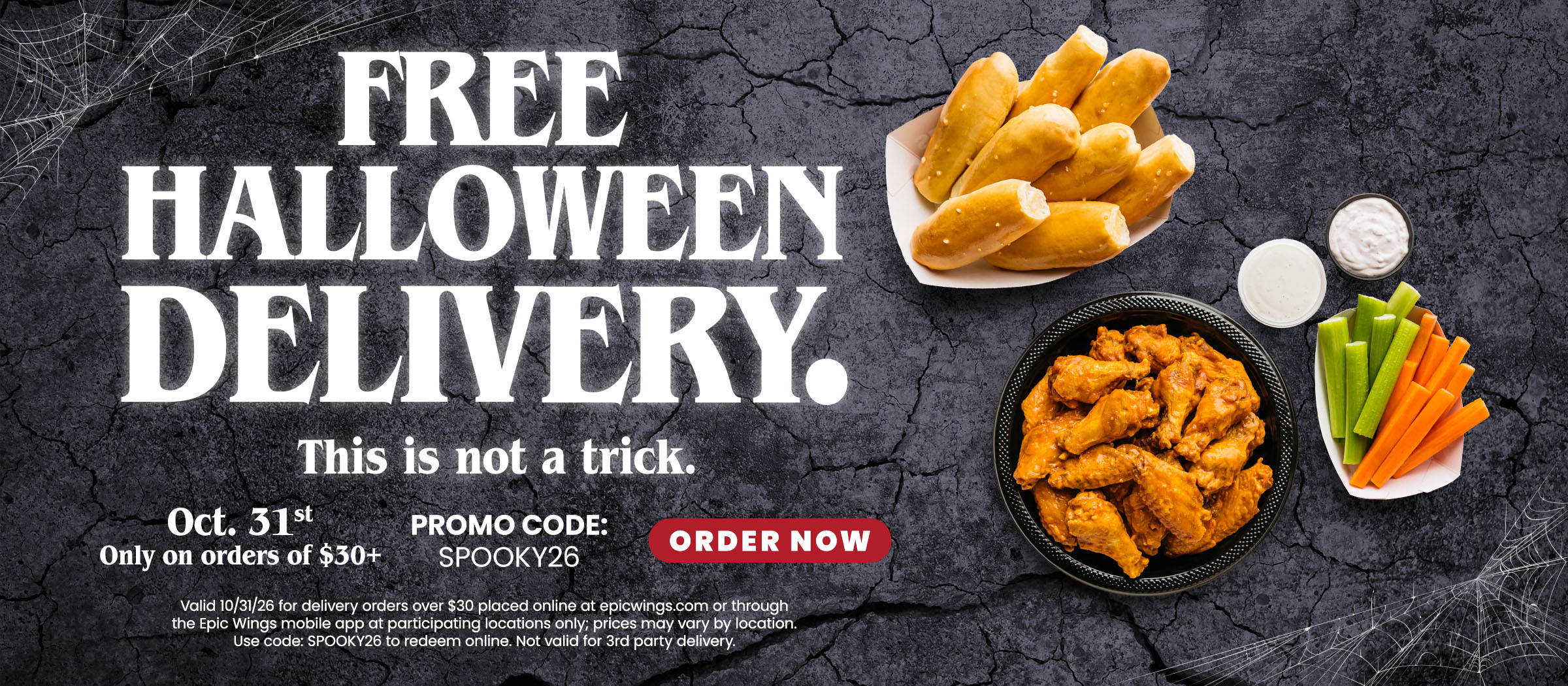 Free Halloween Delivery