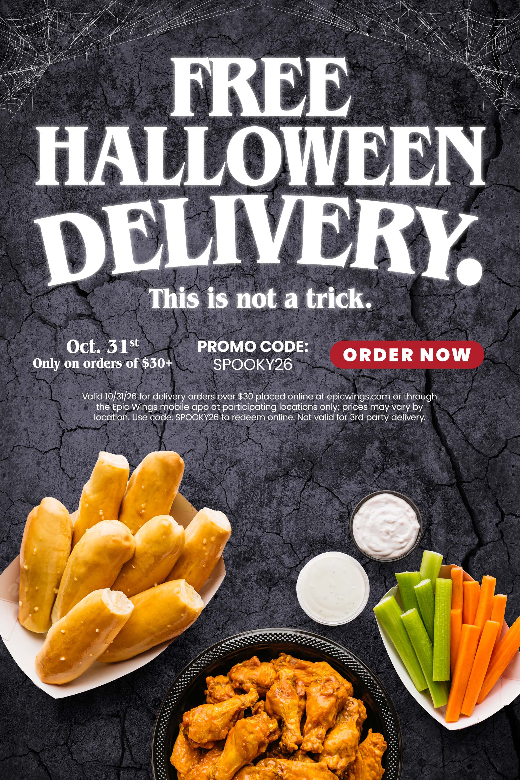 Free Halloween Delivery