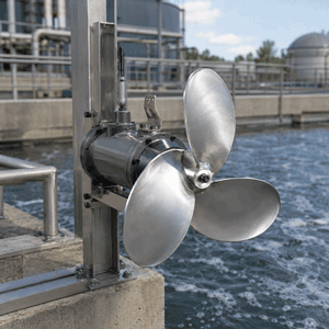 Rührwerk in der Wasseraufbereitung