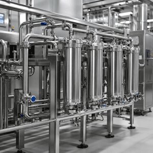 Filteranlage in the pharmaceutical industry