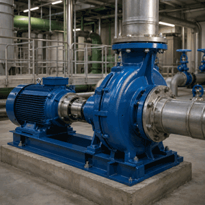 Pumpe in der Abwassertechnik