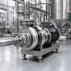 Pumpe in der Getränkeherstellung