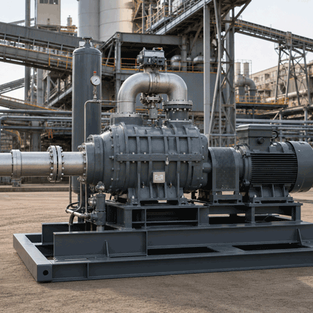 Compressor in mining