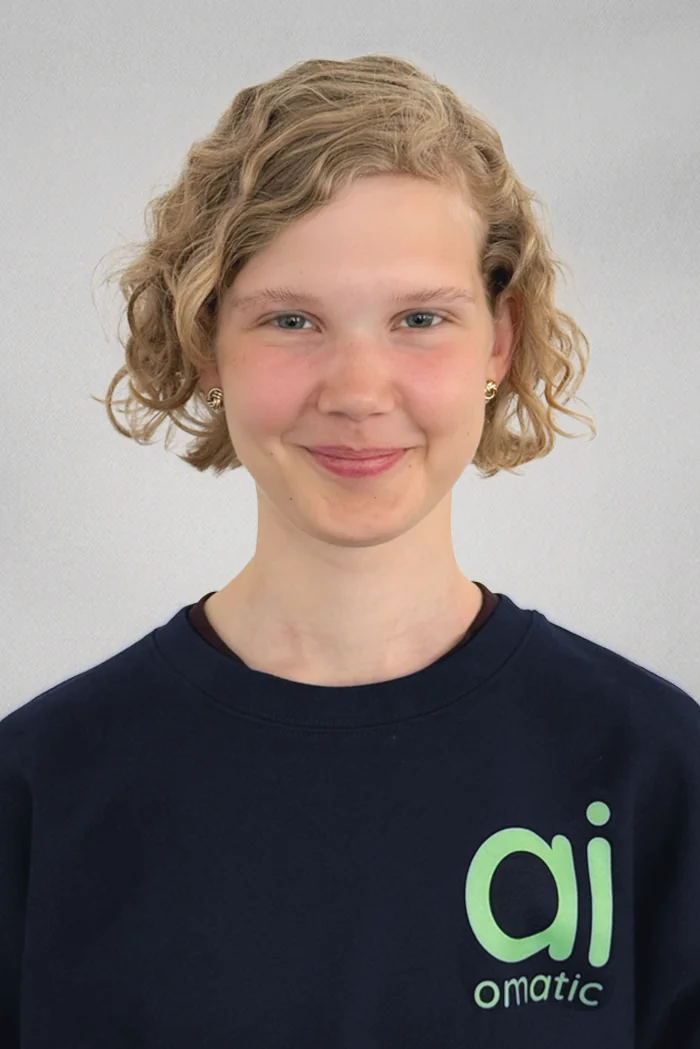 Mitarbeiterin von aiomatic