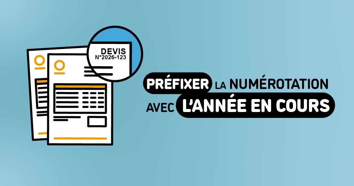 2026 : Numéroter ses documents en reprenant l'année en cours