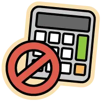 Tableur confus et calculatrice symbolisant les erreurs et la saisie manuelle