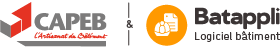 Logo de la CAPEB et de Batappli