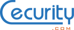 Logo de la marque cecurity.com avec un style de texte bleu.