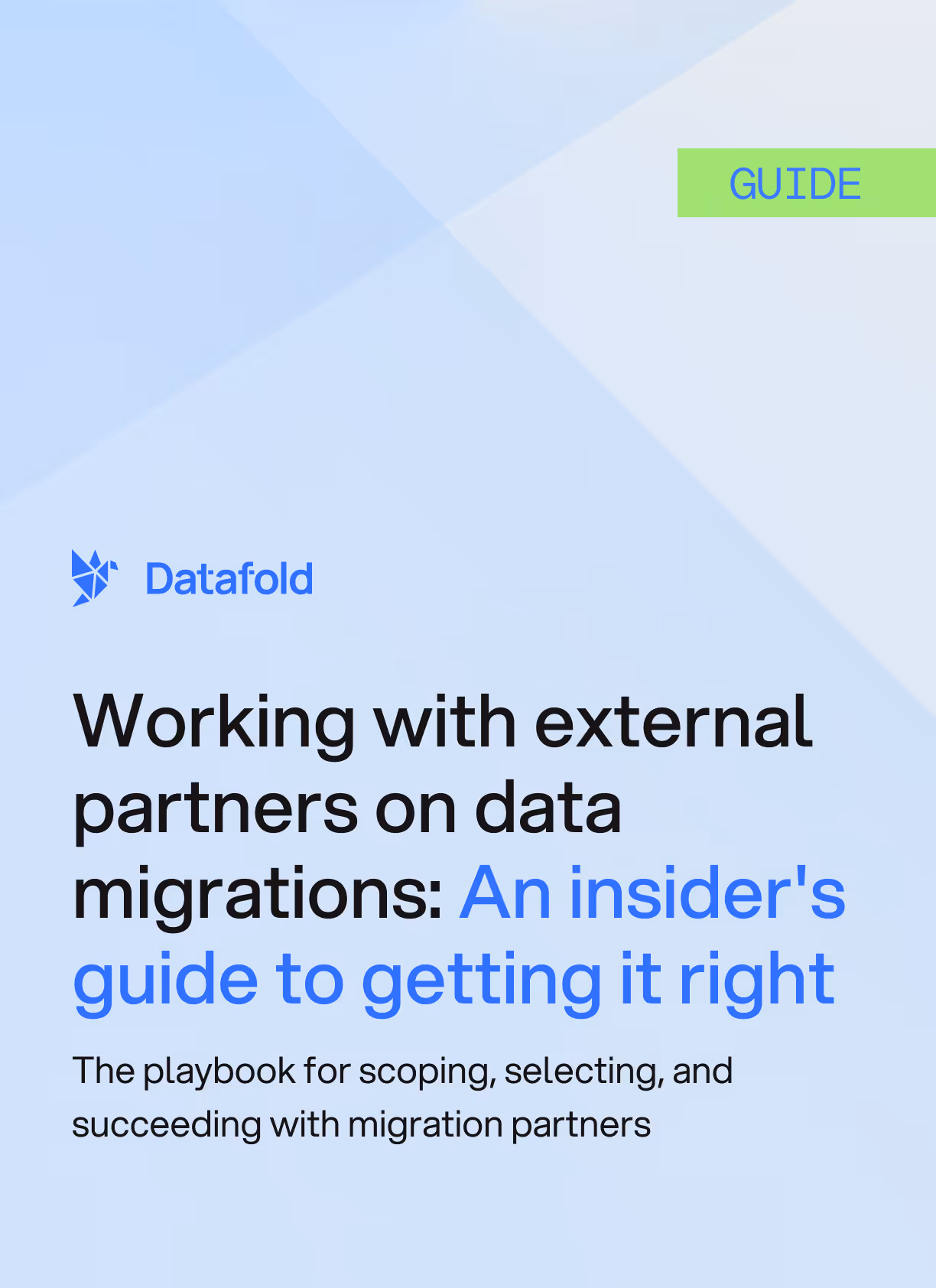Working with external partners on data migrations cover image