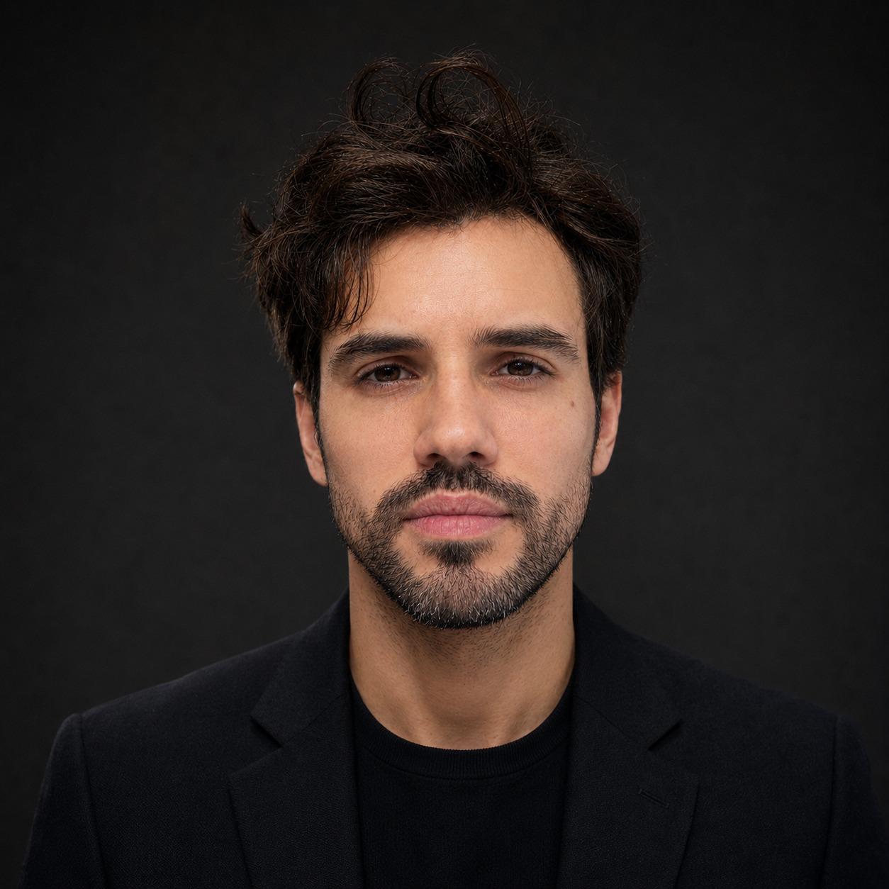 Professional portrait of Cristián Prieto