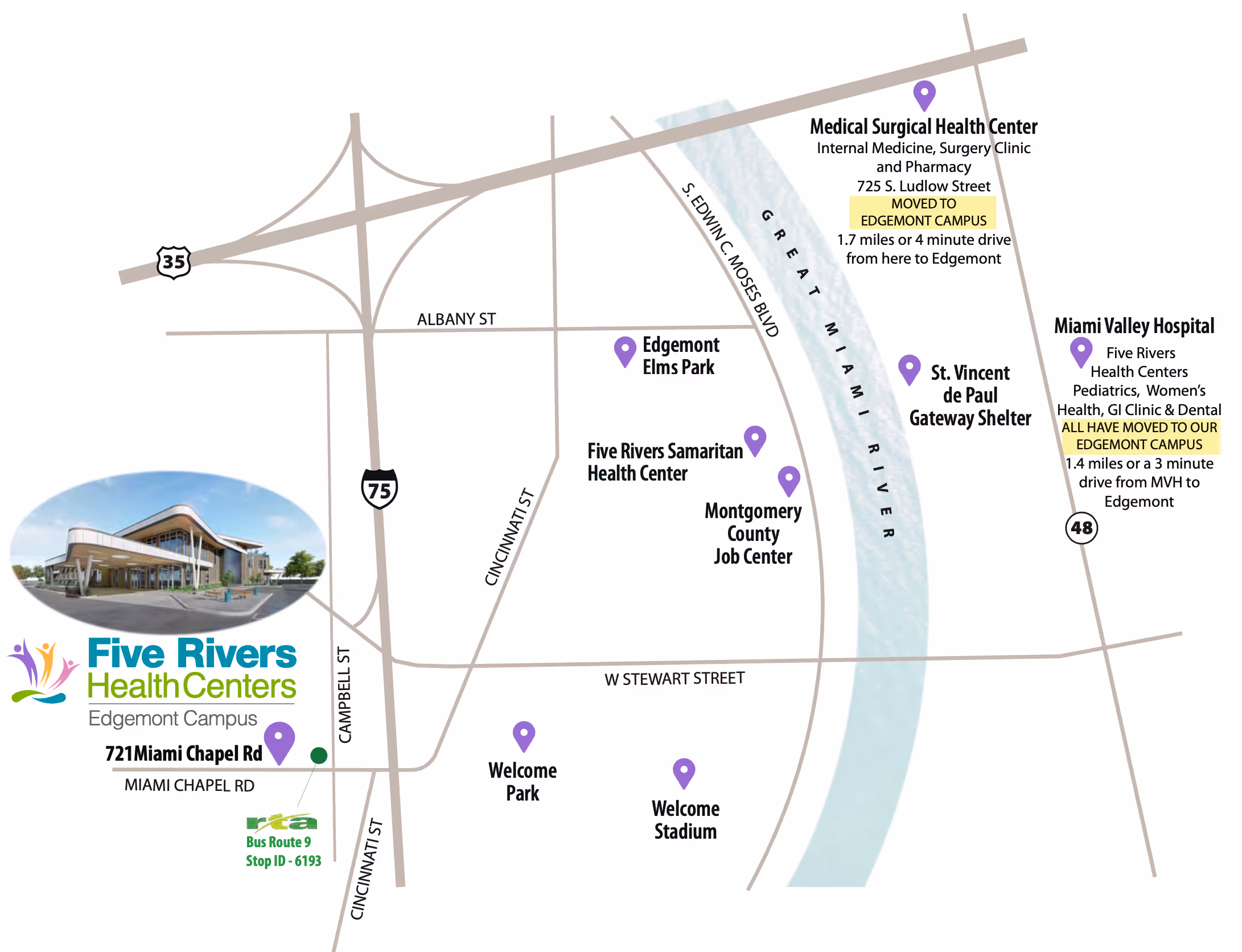 Image of a map of the location