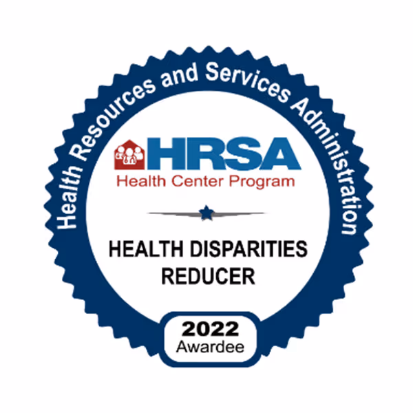 Health Disparities Reducer badge 2022