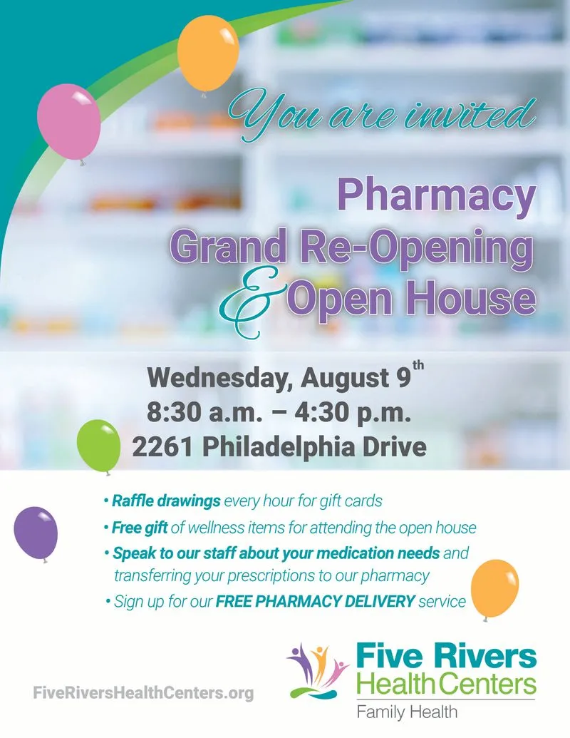 Pharmacy Grand Re-Opening & Open House