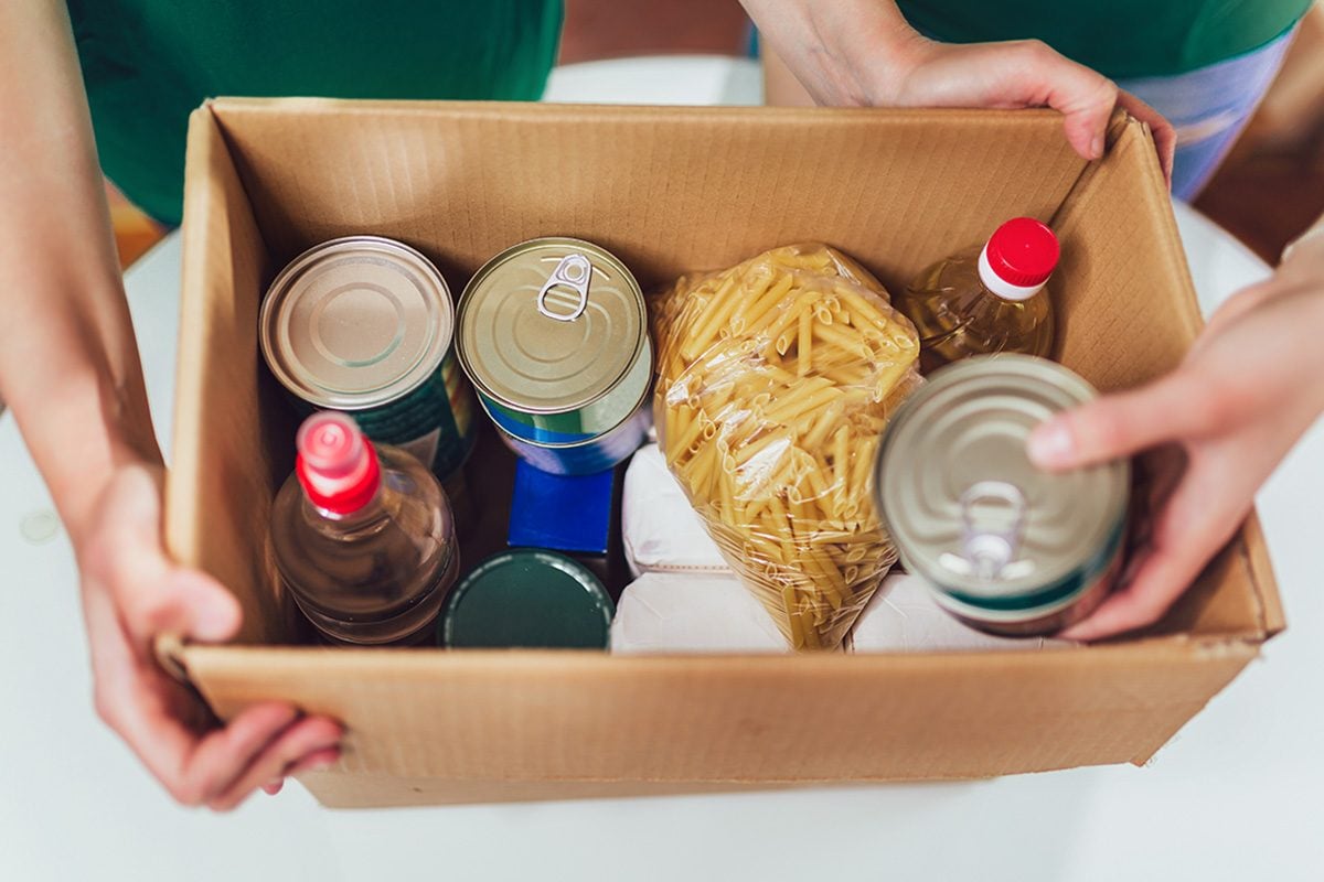 Food distribution this week