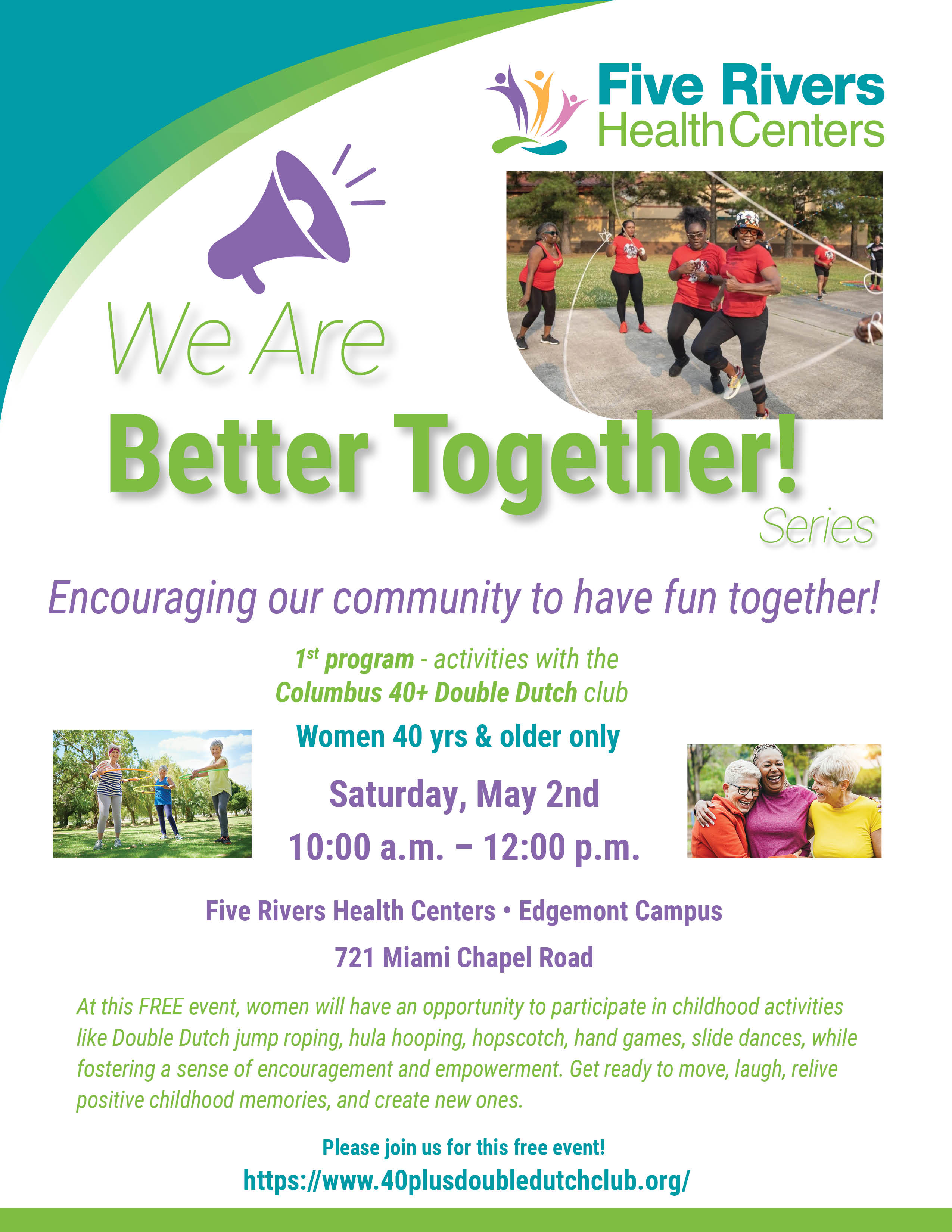 We Are Better Together 1st Program