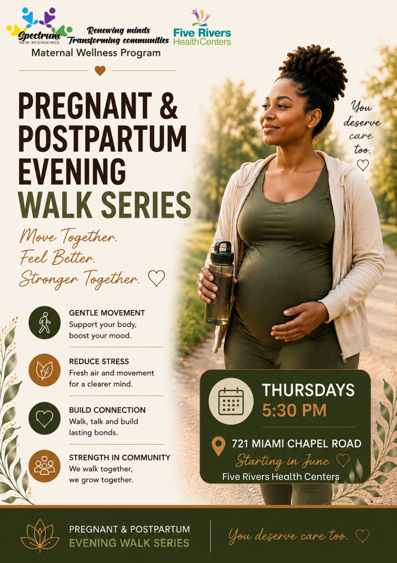 Pregnant and Postpartum Walk Series