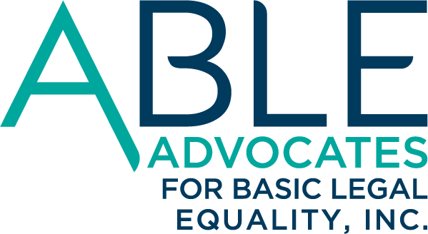 ABLE Law to Provide Legal Assistance and Information