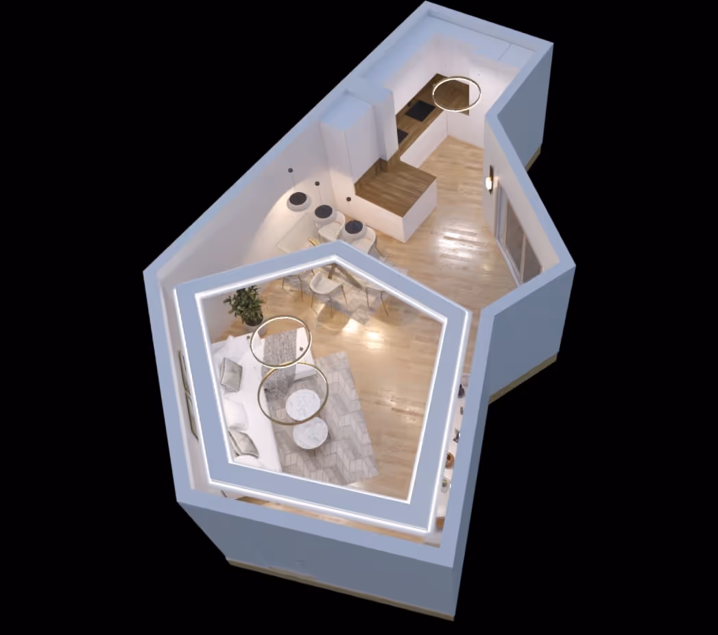 Referenzfoto einer Baustelle von der FIrma BAYAZID Innenausbau GmbH