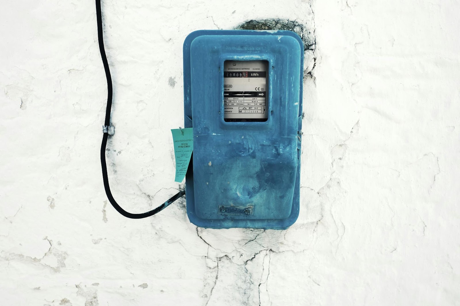 Übersicht eines Hauses mit Energieeinsparungsmaßnahmen