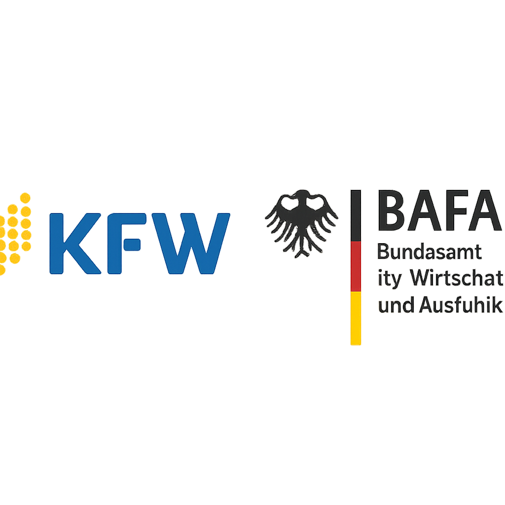 KfW und BAFA Logos nebeneinander