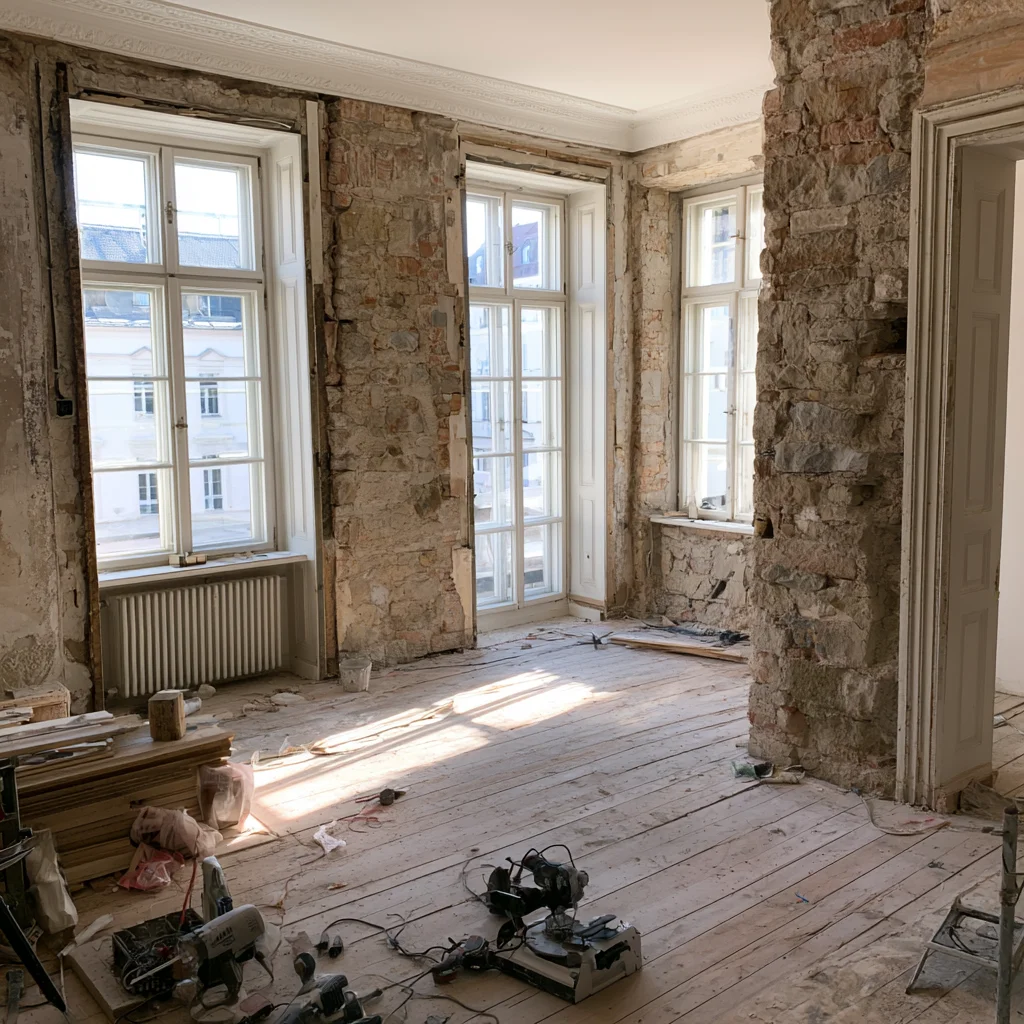 Kernsanierung Ablauf: Welche Schritte wirklich aufeinander aufbauen – Ihr Leitfaden für München