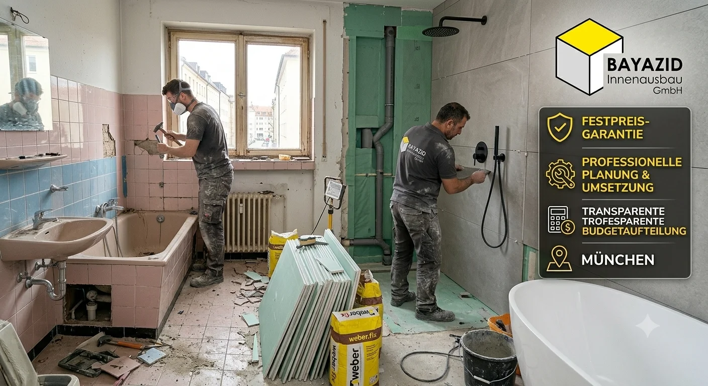 Bad sanieren Kosten: Welche Arbeiten den Preis wirklich bestimmen