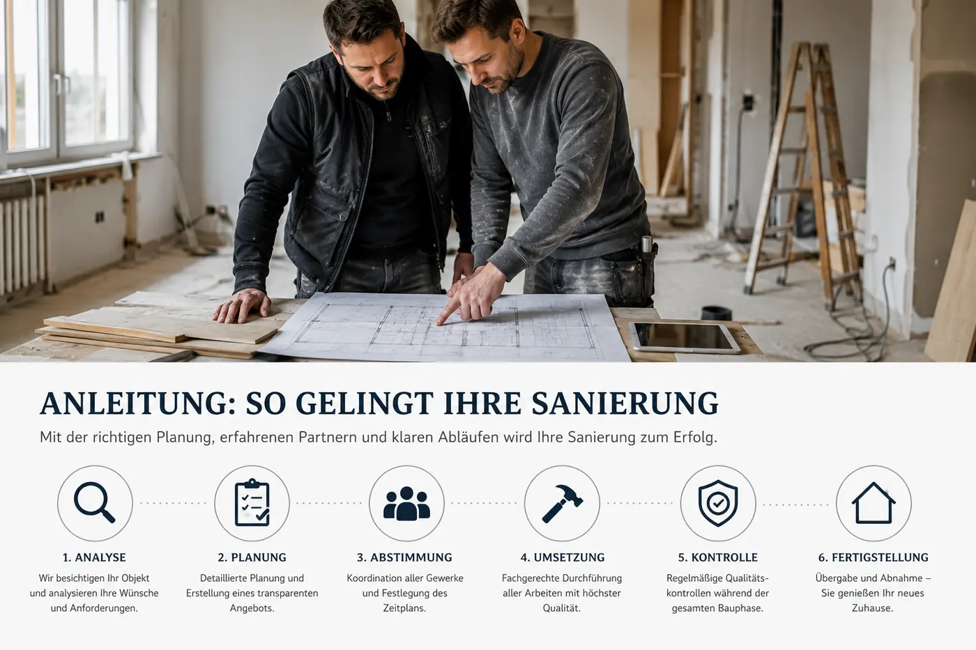Sanierungsfirma München finden: Tipps