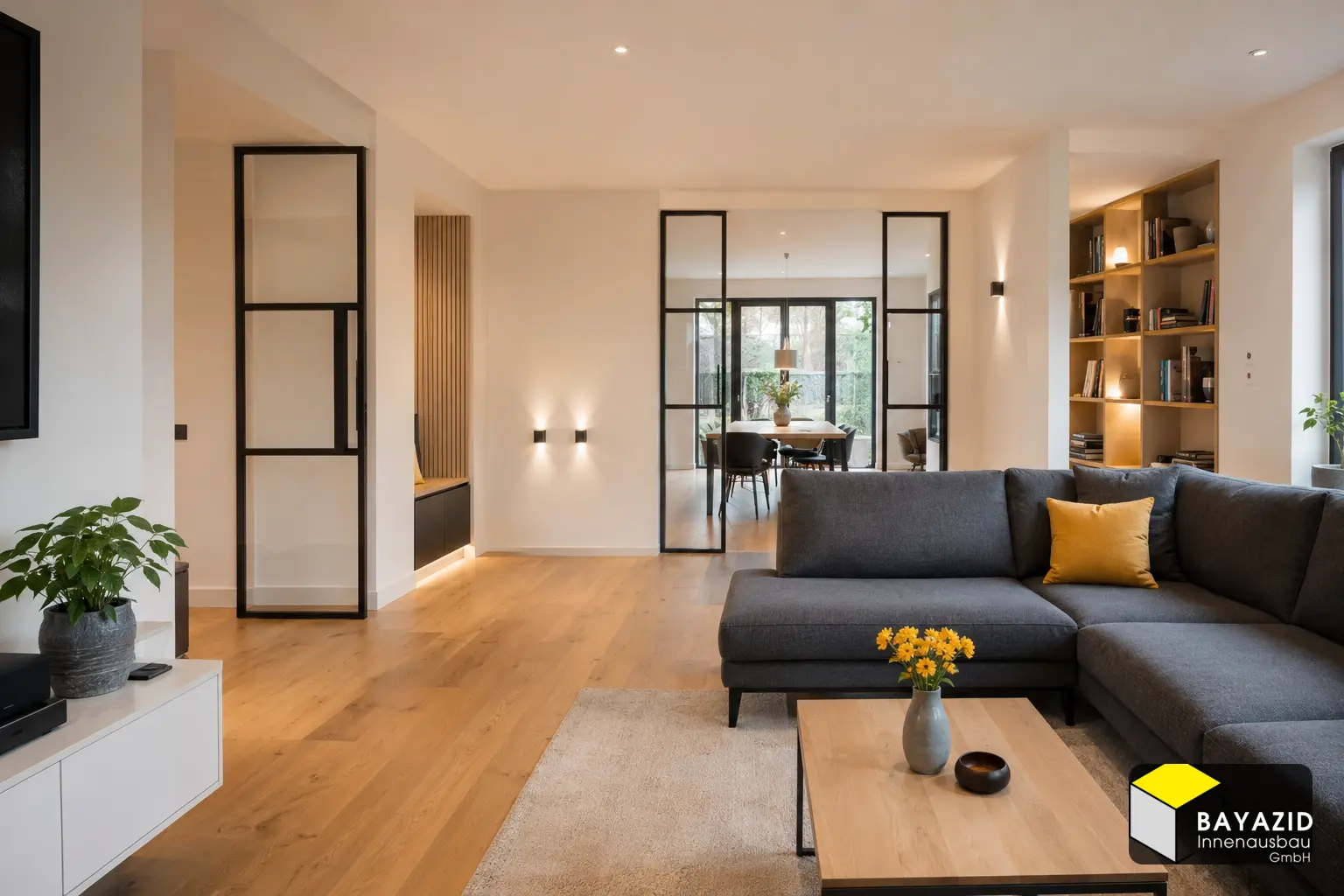 Fertig saniertes Haus nach der Kernsanierung