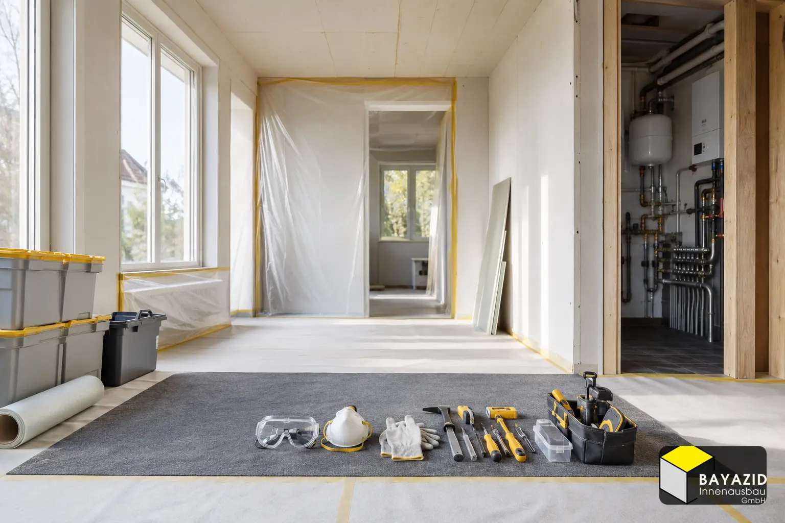 Haus kernsanieren mit Eigenleistung: Welche Arbeiten Eigentümer sinnvoll übernehmen können
