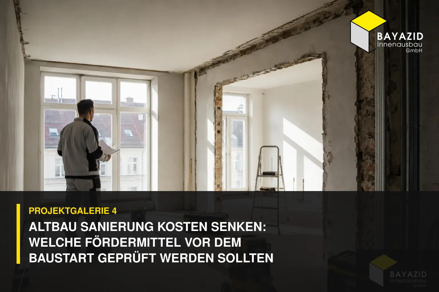 Projektgalerie 4: Altbau Sanierung Kosten senken: Welche Fördermittel vor dem Baustart geprüft werden sollten