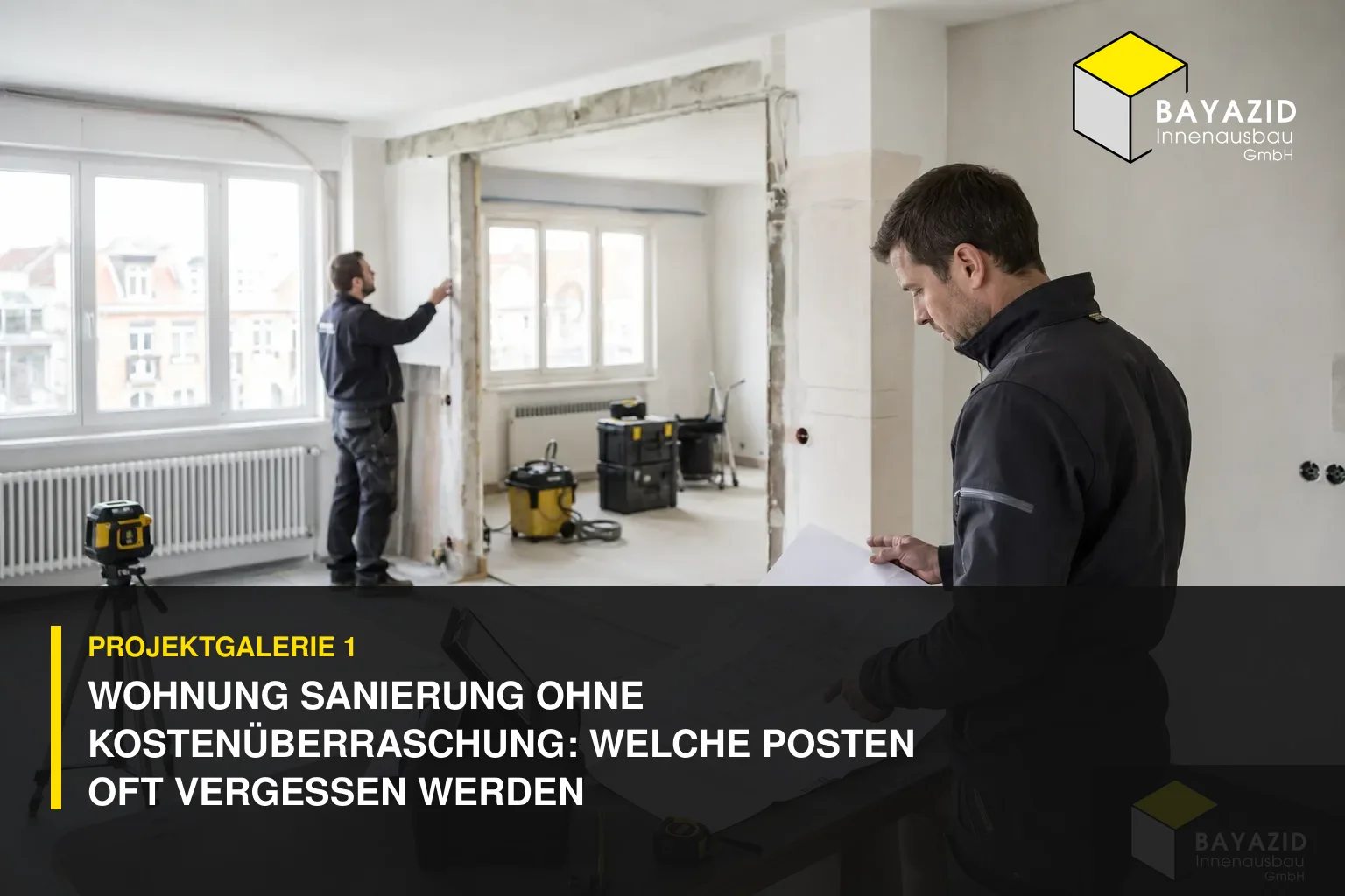 Projektgalerie 1: Wohnung Sanierung ohne Kostenüberraschung: Welche Posten oft vergessen werden