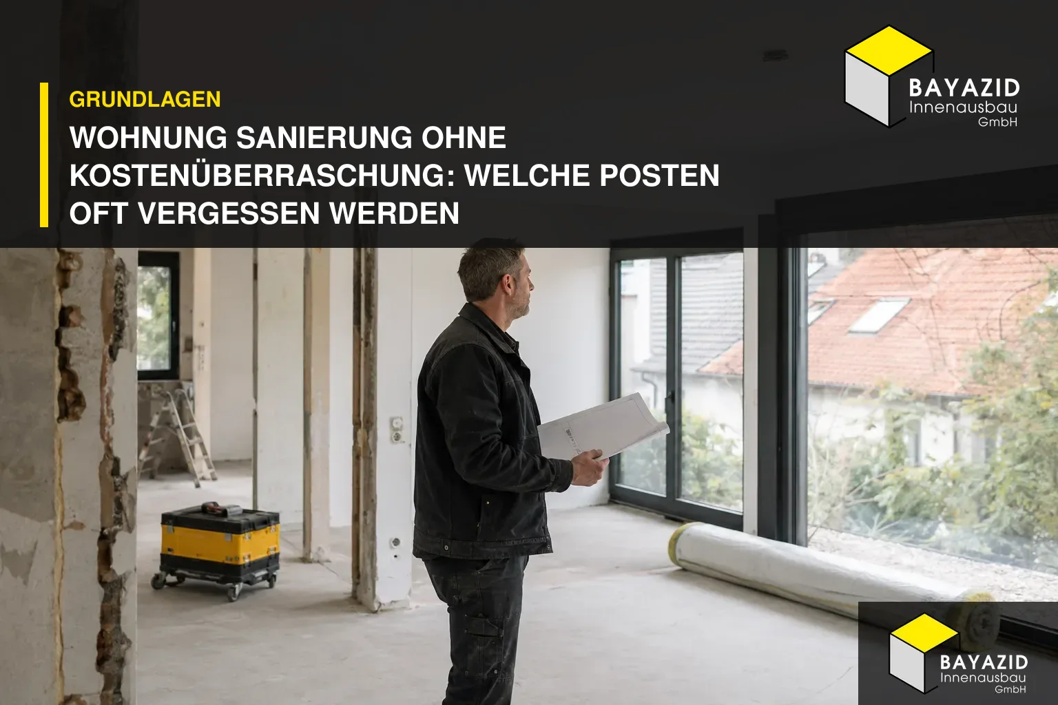 Wohnung Sanierung ohne Kostenüberraschung: Welche Posten oft vergessen werden