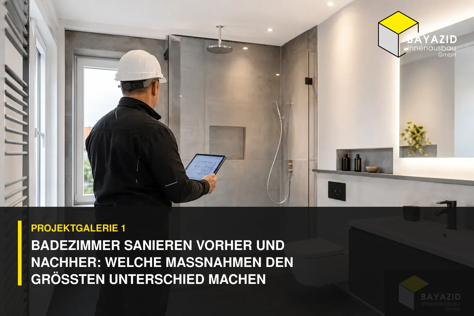 Projektgalerie 1: Badezimmer sanieren vorher und nachher: Welche Maßnahmen den größten Unterschied machen