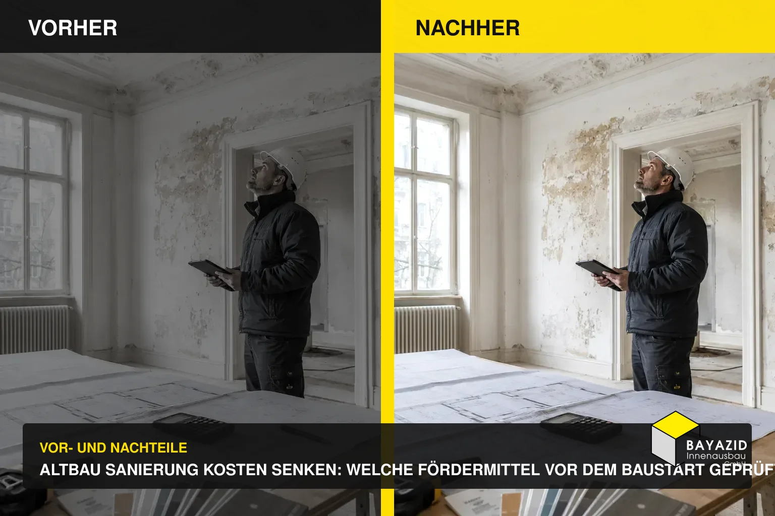 Altbau Sanierung Kosten senken: Welche Fördermittel vor dem Baustart geprüft werden sollten