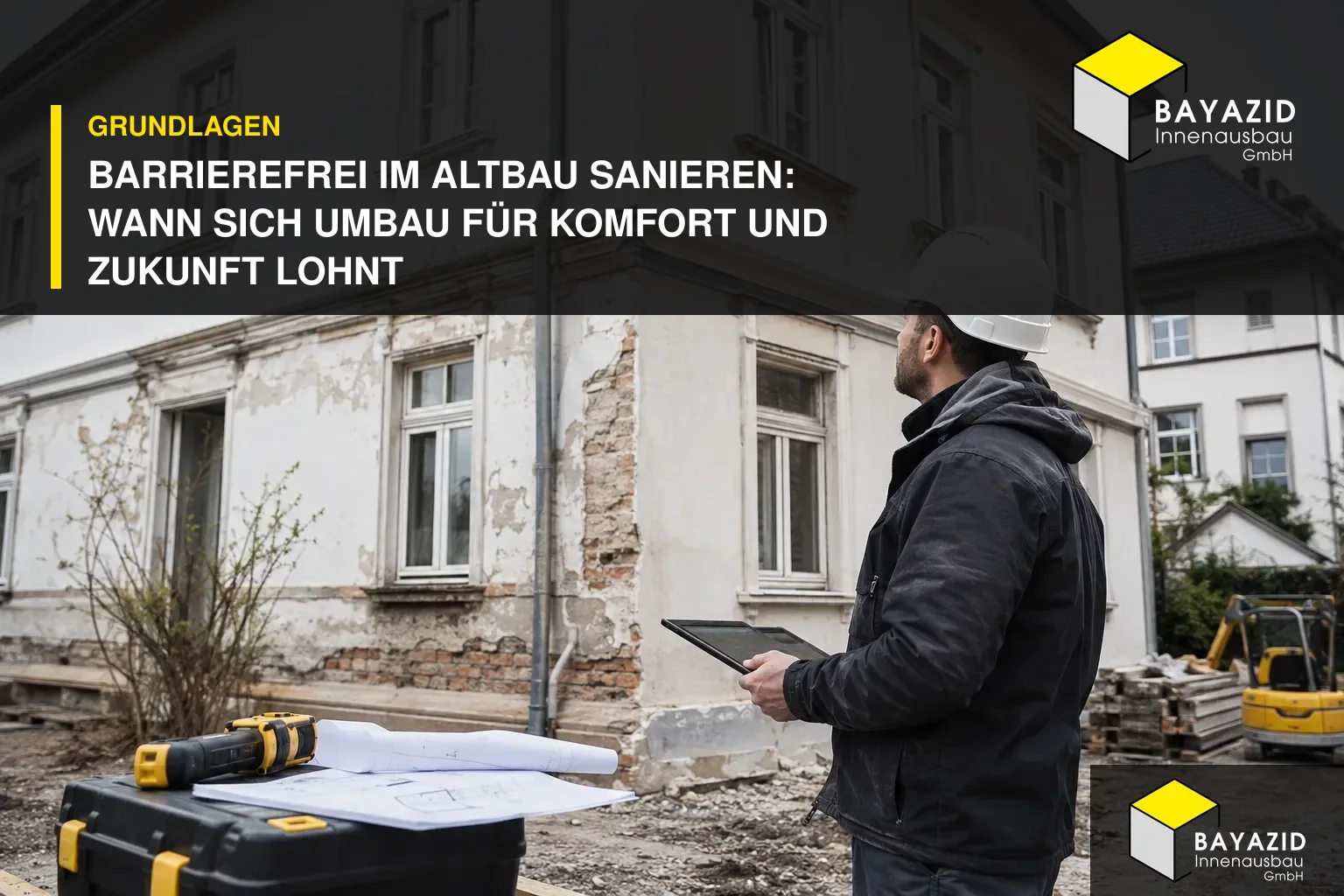 Barrierefrei im Altbau sanieren: Wann sich Umbau für Komfort und Zukunft lohnt