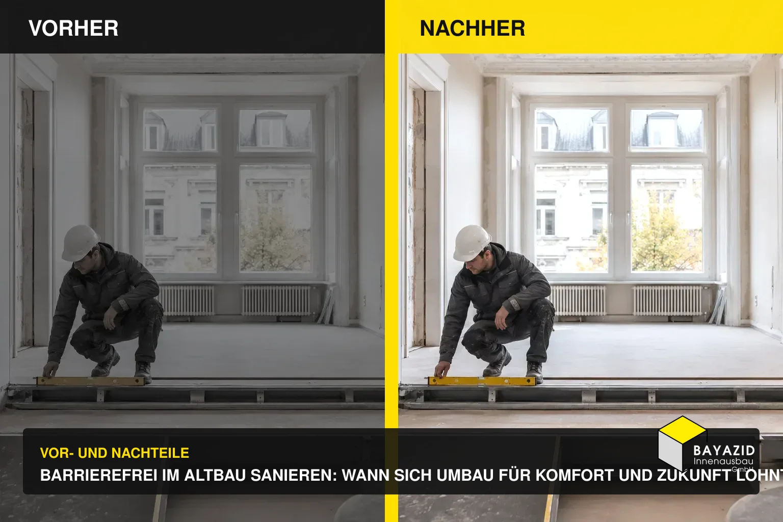 Barrierefrei im Altbau sanieren: Wann sich Umbau für Komfort und Zukunft lohnt