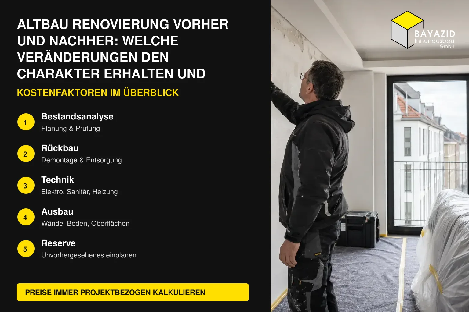 Altbau Renovierung vorher und nachher: Welche Veränderungen den Charakter erhalten und den Alltag verbessern
