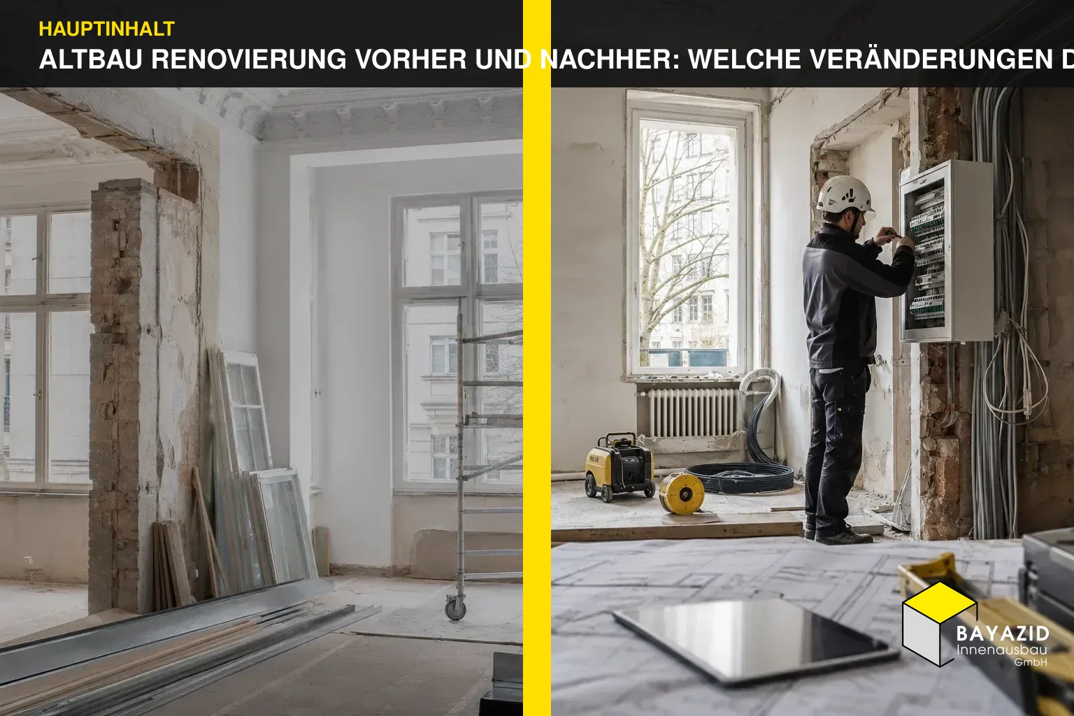 Altbau Renovierung vorher und nachher: Welche Veränderungen den Charakter erhalten und den Alltag verbessern