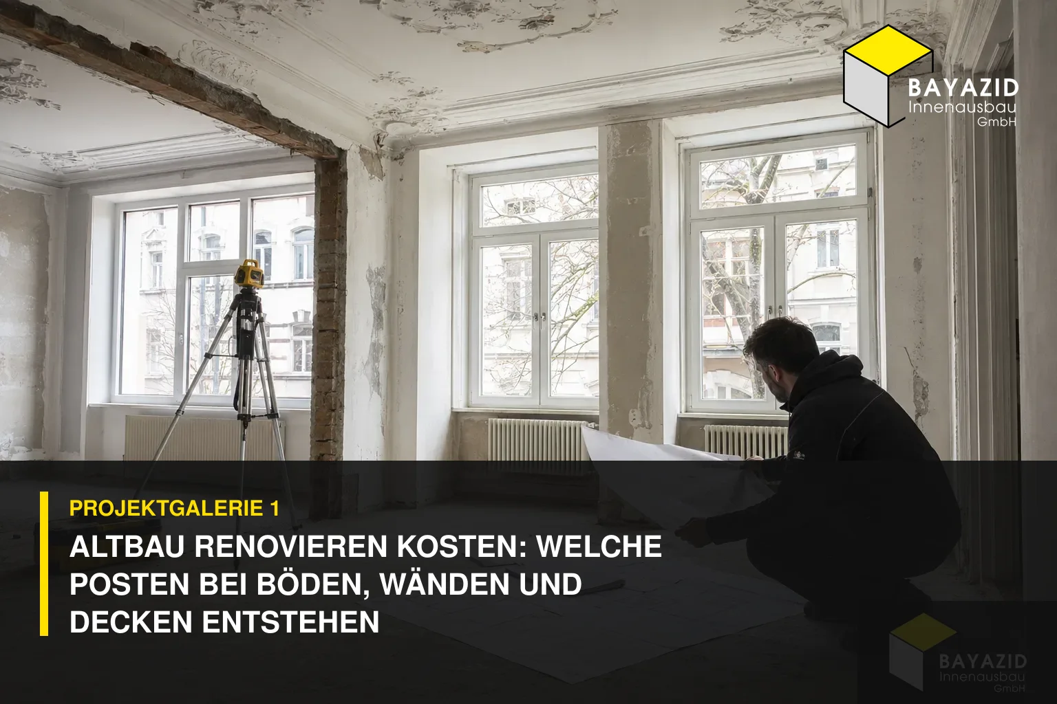 Projektgalerie 1: Altbau renovieren Kosten: Welche Posten bei Böden, Wänden und Decken entstehen