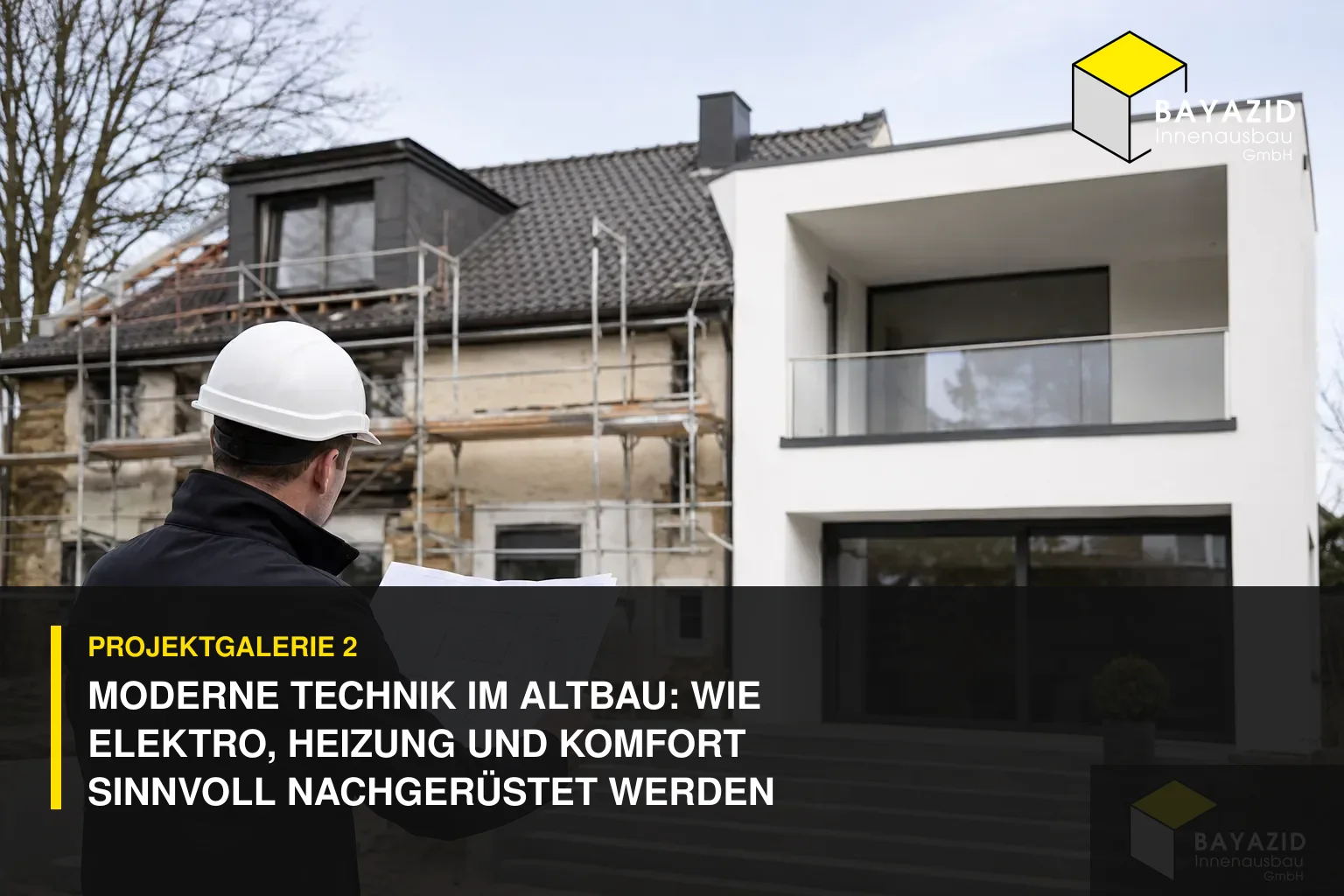 Projektgalerie 2: Moderne Technik im Altbau: Wie Elektro, Heizung und Komfort sinnvoll nachgerüstet werden