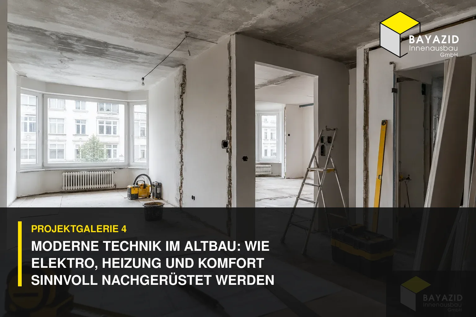 Projektgalerie 4: Moderne Technik im Altbau: Wie Elektro, Heizung und Komfort sinnvoll nachgerüstet werden