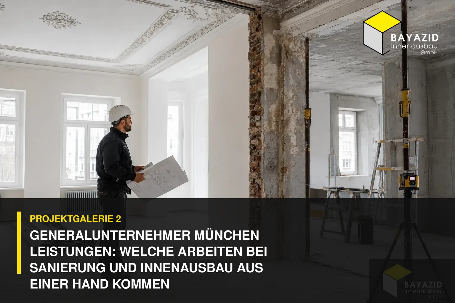 Projektgalerie 2: Generalunternehmer München Leistungen: Welche Arbeiten bei Sanierung und Innenausbau aus einer Hand kommen
