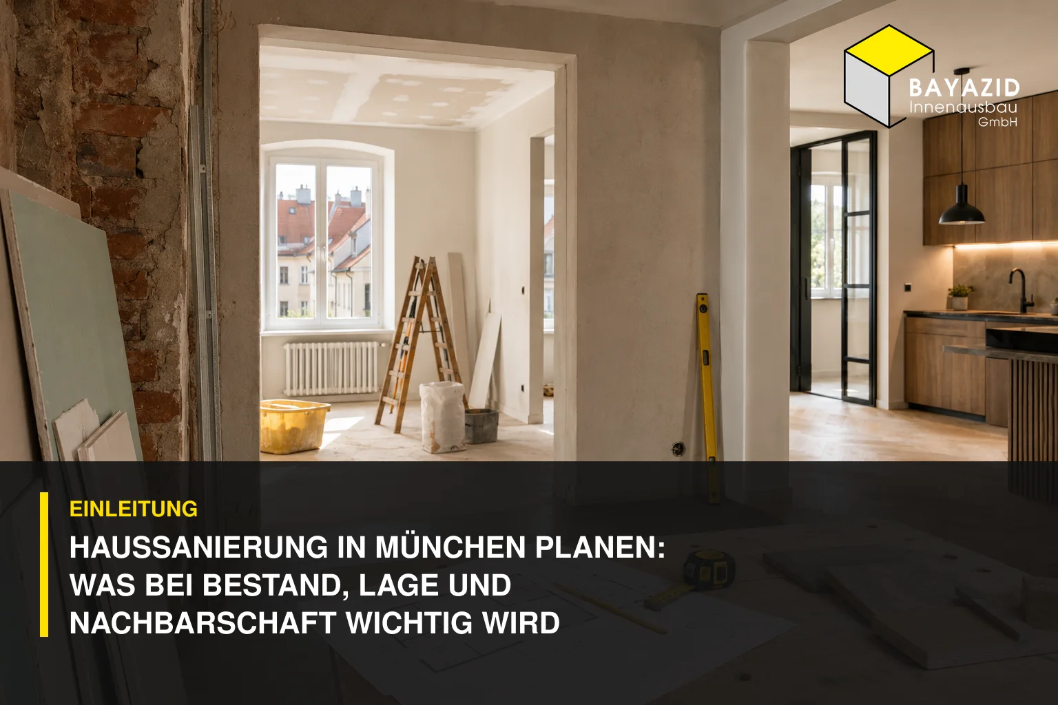 Haussanierung in München planen: Was bei Bestand, Lage und Nachbarschaft wichtig wird