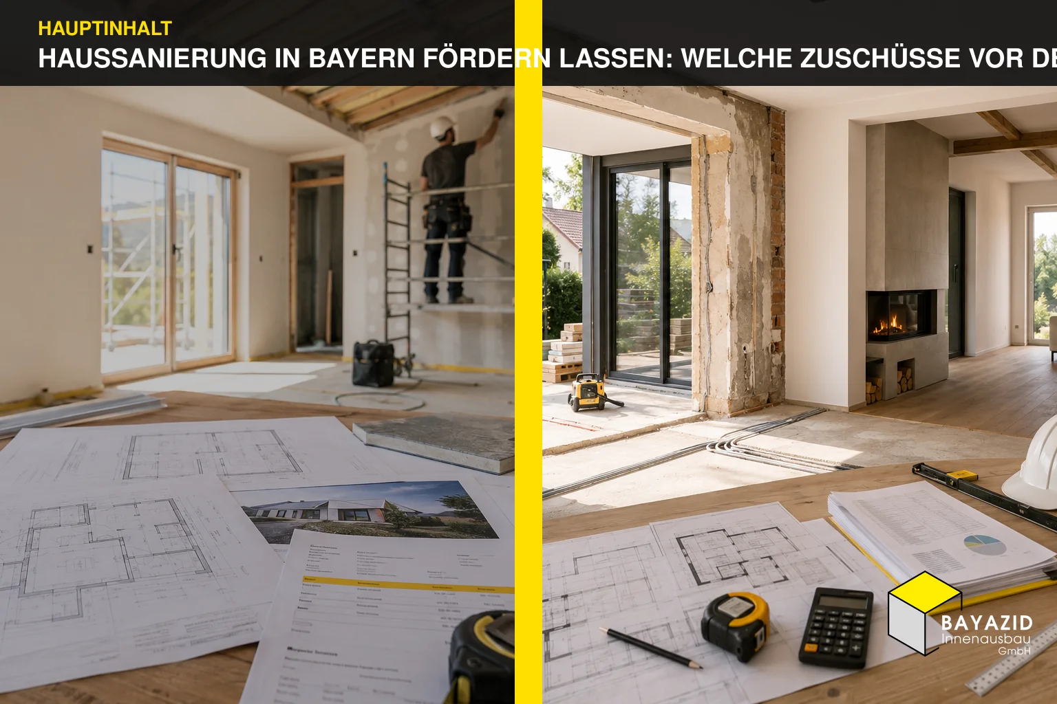 Haussanierung in Bayern fördern lassen: Welche Zuschüsse vor dem Angebot geprüft werden sollten