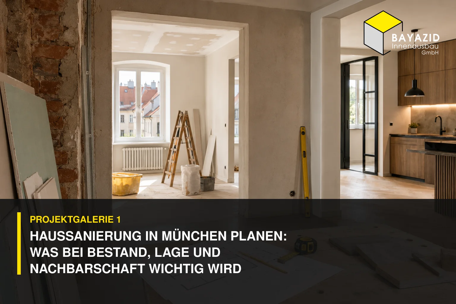 Projektgalerie 1: Haussanierung in München planen: Was bei Bestand, Lage und Nachbarschaft wichtig wird