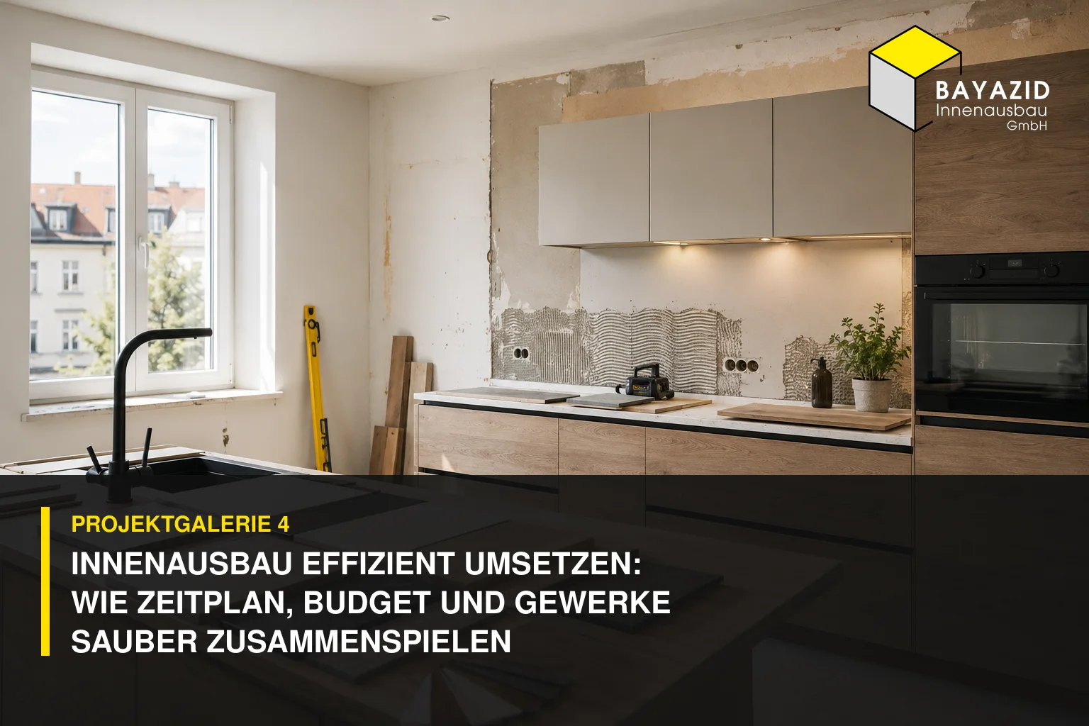 Projektgalerie 4: Innenausbau effizient umsetzen: Wie Zeitplan, Budget und Gewerke sauber zusammenspielen