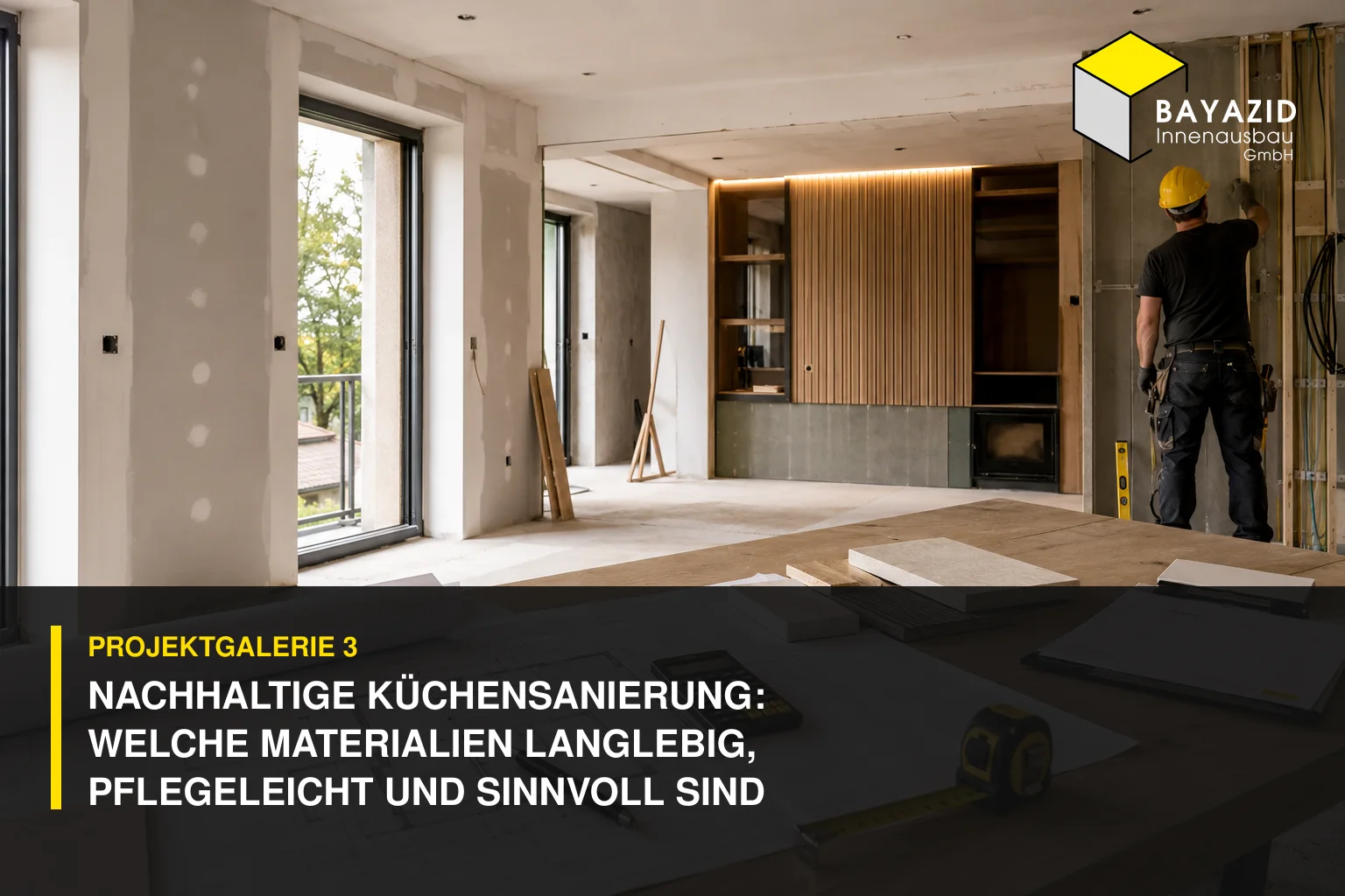 Projektgalerie 3: Nachhaltige Küchensanierung: Welche Materialien langlebig, pflegeleicht und sinnvoll sind