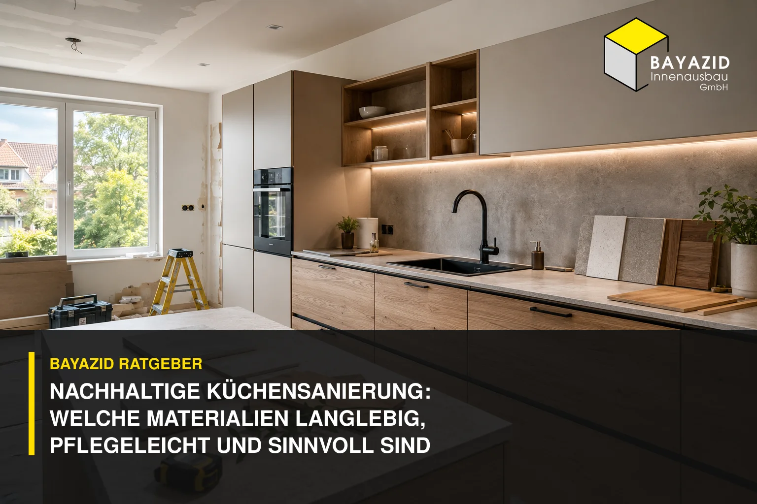 Nachhaltige Küchensanierung: Welche Materialien langlebig, pflegeleicht und sinnvoll sind