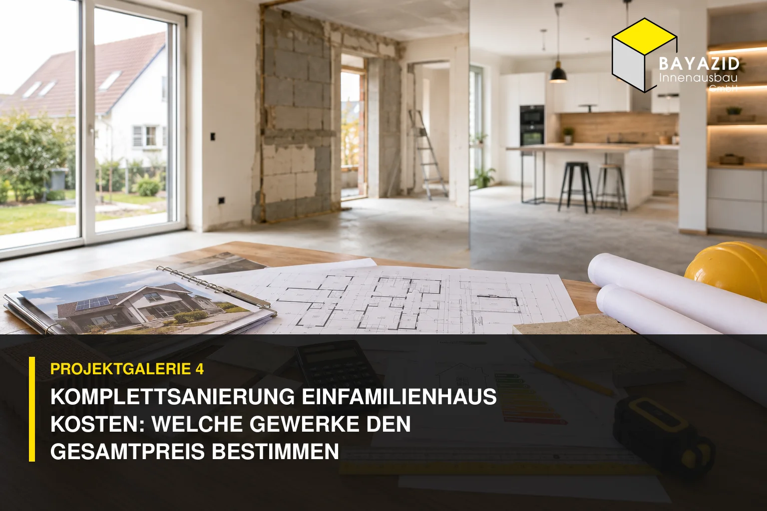 Projektgalerie 4: Komplettsanierung Einfamilienhaus Kosten: Welche Gewerke den Gesamtpreis bestimmen