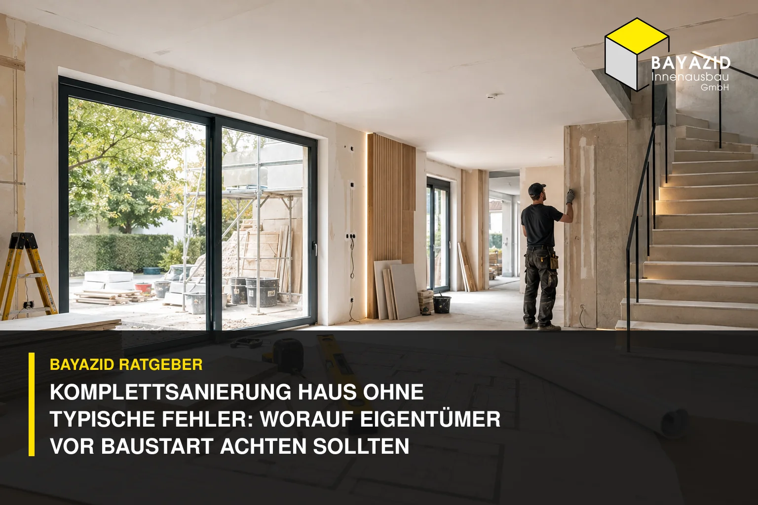 Komplettsanierung Haus ohne typische Fehler: Worauf Eigentümer vor Baustart achten sollten